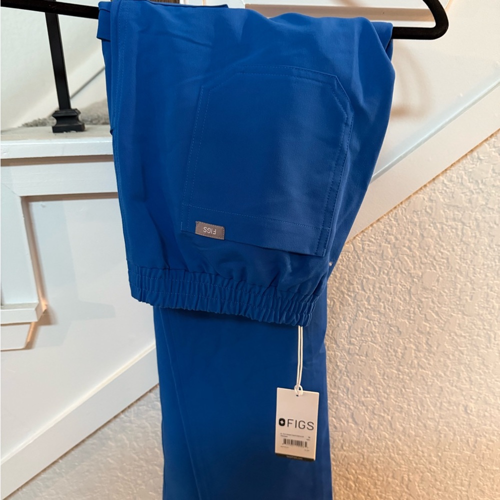 FIGS Women’s Yola Skinny Scrub Pant - Royal Blue Size M